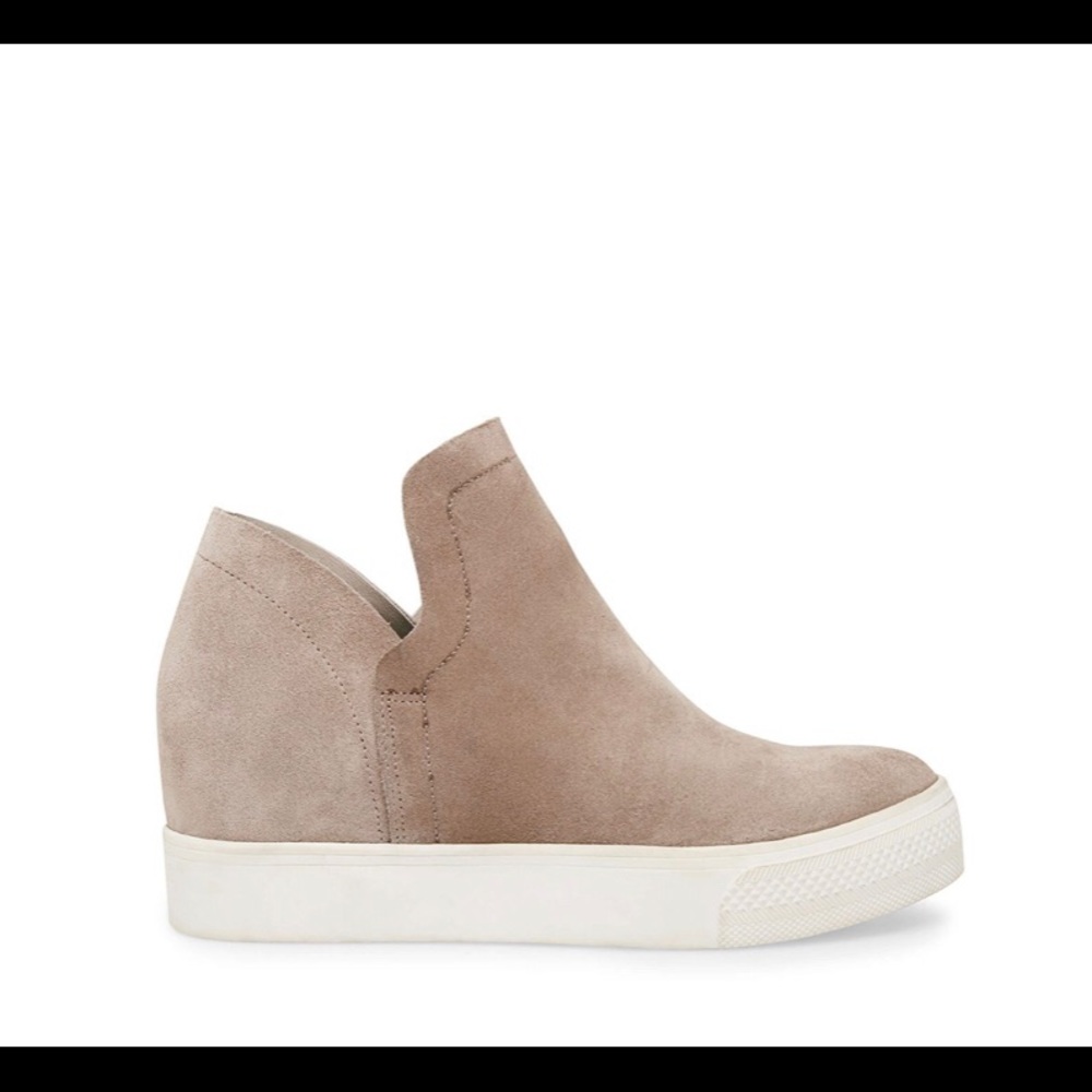 Steve Madden Wrangler Taupe Suede